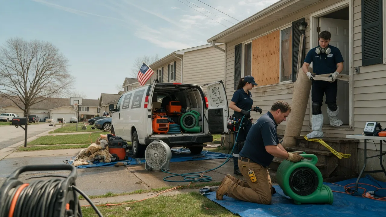 Water Damage Restoration in Watseka, IL near me